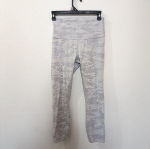 Lululemon Wunder Under High Rise Luxtreme Incognito Camo White Women 6